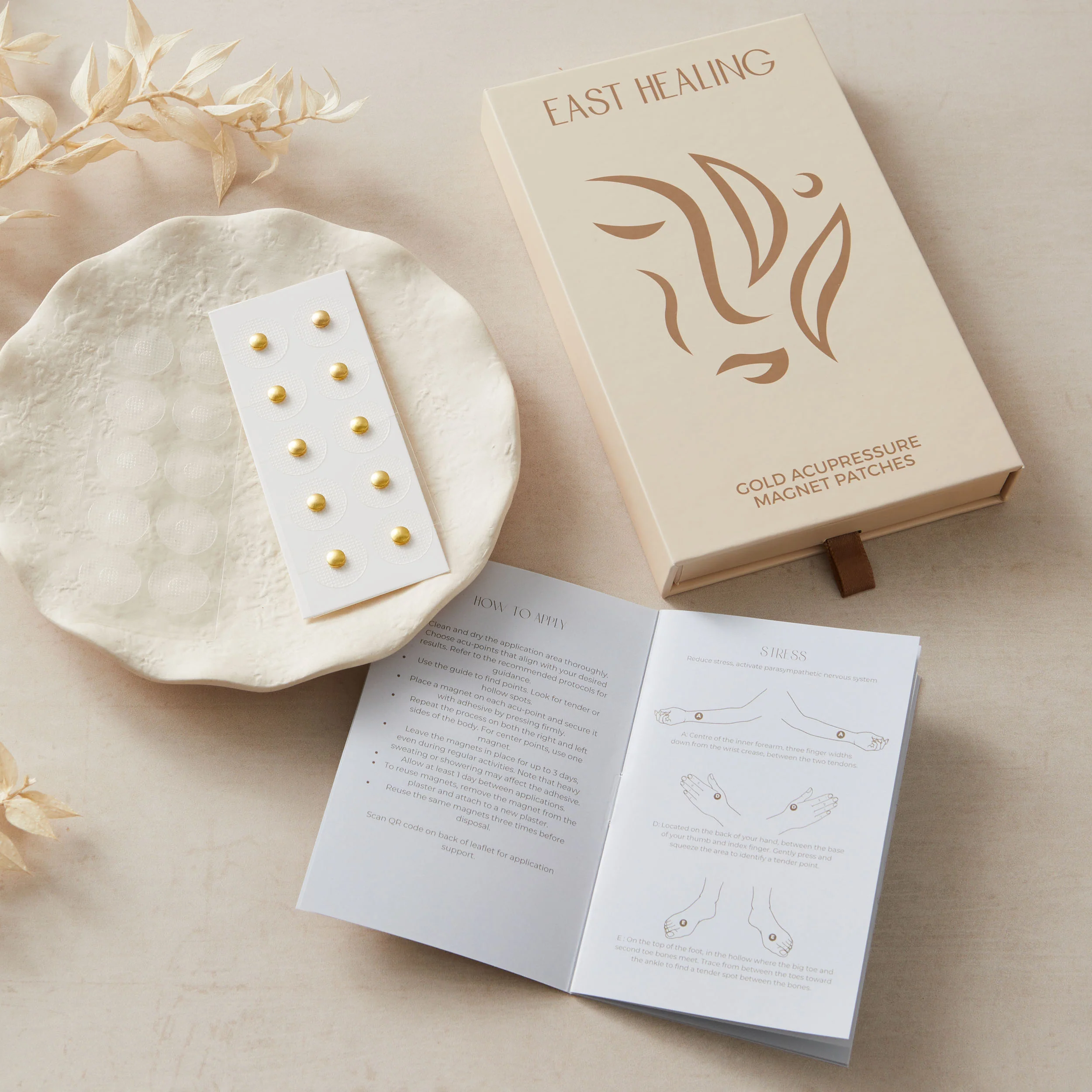 Gold Acupressure Magnet Patches - Image 8