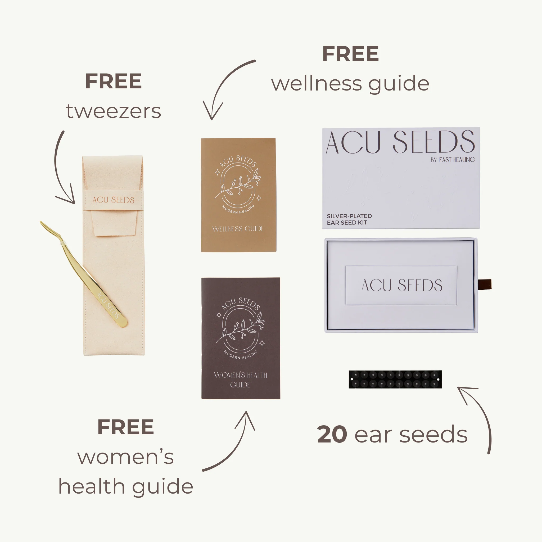 Acu Seeds Women's Health Ear Seed Kit - Image 13
